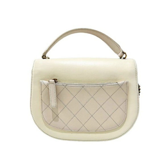 Chanel Shoulder Matelasse Bag Ivory 2way - Picture 1 of 6